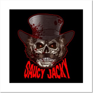 Saucy Jacky, jack the ripper Posters and Art